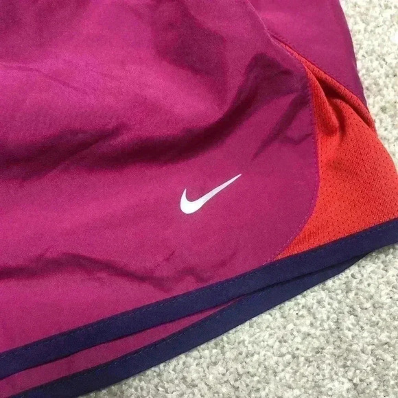 Nike Running Short Pink Lined Elastic Waist NEW - Picture 3 of 7